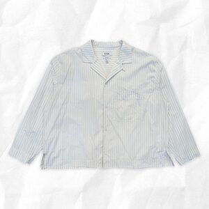 COS Men’s Striped Poplin Shirt